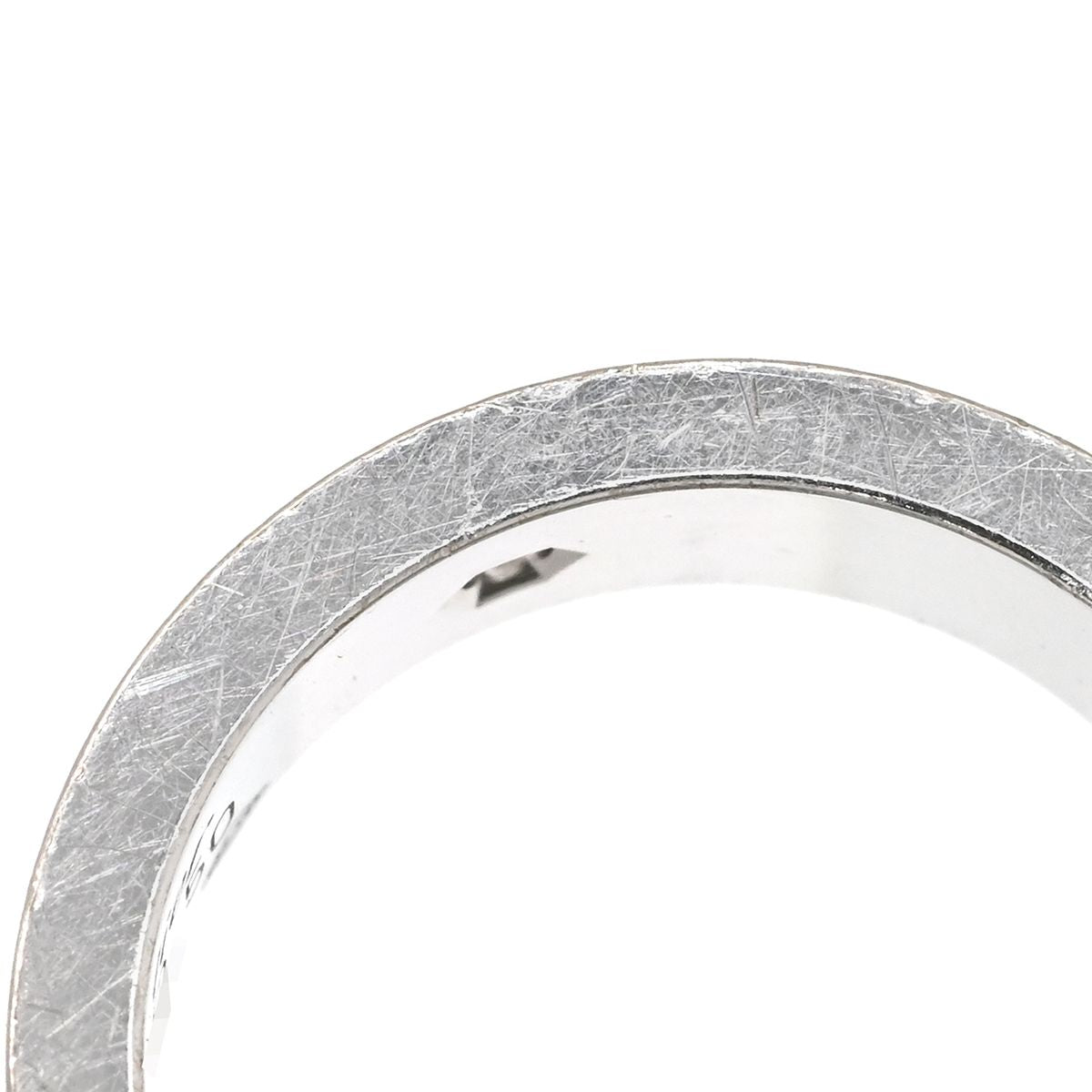 Cartier Ring Love Half Diamond White Gold 50 Classic Model — view 4