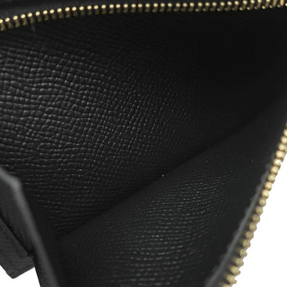 Hermes Bifold Wallet Bearn Compact Veau Epsom Black Gold — view 8