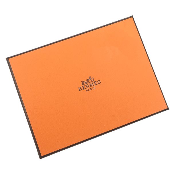 Hermes Notebook Cover Agenda GM Chevre Mysore Etoupe Silver Greige — view 7
