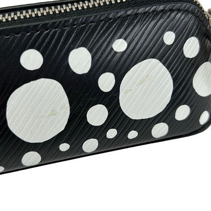 Louis Vuitton Pen Case Yayoi Kusama LV YK Trousse Elisabeth Infinity Dot Noir — view 5