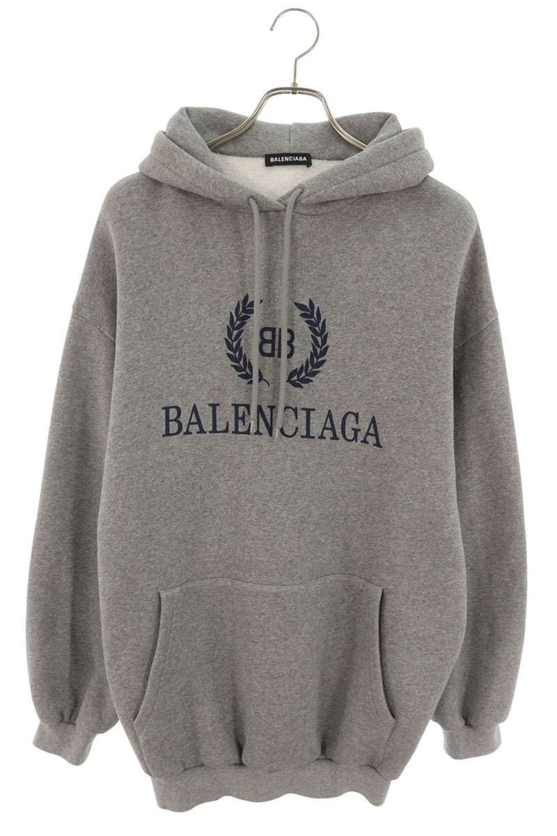 Balenciaga BB Logo Pullover Hoodie