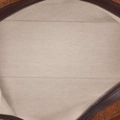 Gucci GG All Over Print Suede Boston Bag — view 4