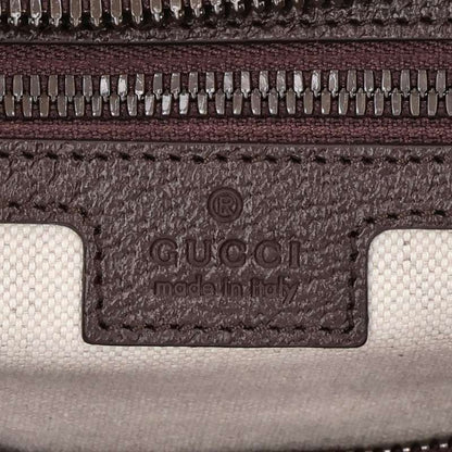 Gucci GG All Over Print Suede Boston Bag — view 3