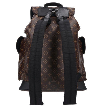 Louis Vuitton Christopher MM Monogram Macassar Leather Backpack MM — view 2