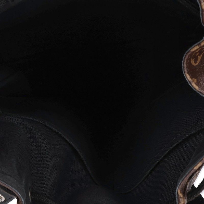 Louis Vuitton Christopher MM Monogram Macassar Leather Backpack MM — view 4