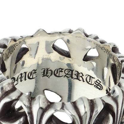 Chrome Hearts Cemetery Cross Silver Ring — view 4