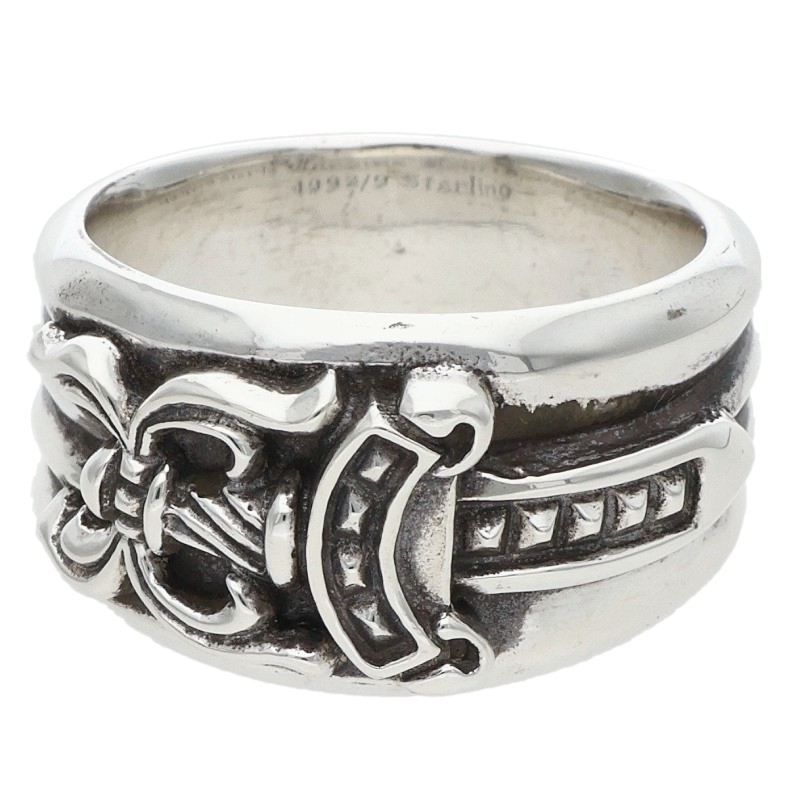 Chrome Hearts Dagger Silver Ring