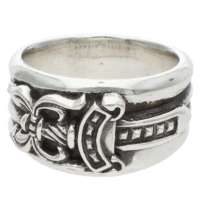 Chrome Hearts Dagger Silver Ring