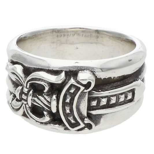 Chrome Hearts Dagger Silver Ring
