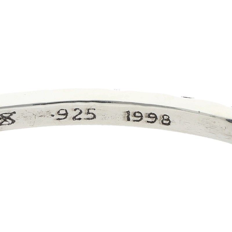 Chrome Hearts Bangle Scroll Band Silver Bracelet — view 4