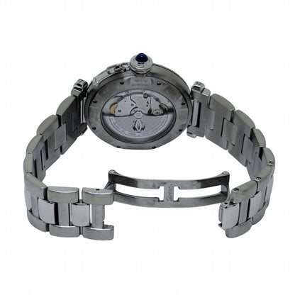 Cartier Pasha 38 Dome Grit Silver Stainless Steel Automatic — view 6