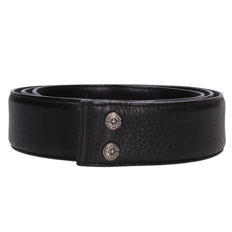Chrome Hearts 1.5 Strap Scroll Rabe Roulis Betts Leather Belt