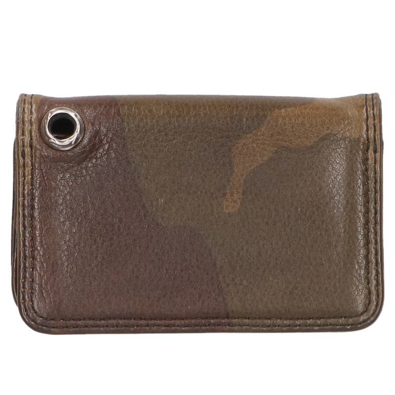 Chrome Hearts Card Case Camouflage Pattern Leather with Grommet — view 2