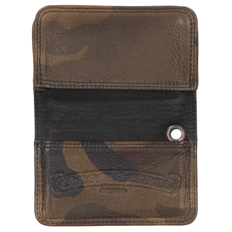 Chrome Hearts Card Case Camouflage Pattern Leather with Grommet — view 3