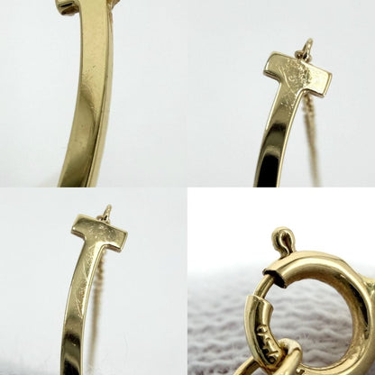 Tiffany & Co Necklace T Smile Small Pendant AdjustableYG 18k Yellow Gold — view 7