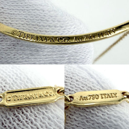 Tiffany & Co Necklace T Smile Small Pendant AdjustableYG 18k Yellow Gold — view 5