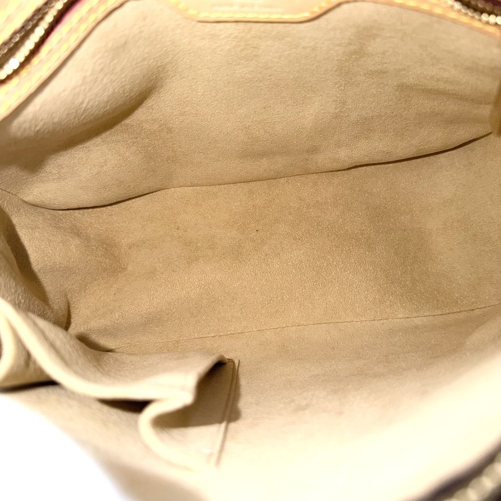 Louis Vuitton Looping MM Shoulder Bag Monogram Canvas Brown Gold — view 4
