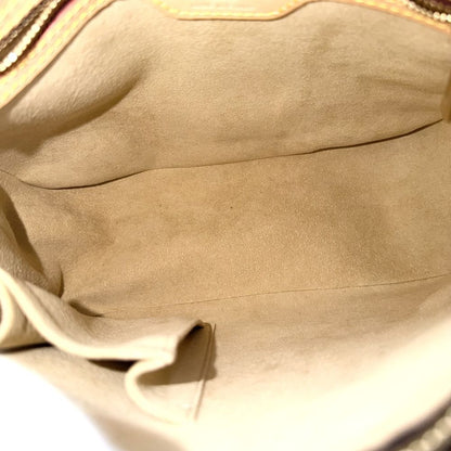 Louis Vuitton Looping MM Shoulder Bag Monogram Canvas Brown Gold — view 4