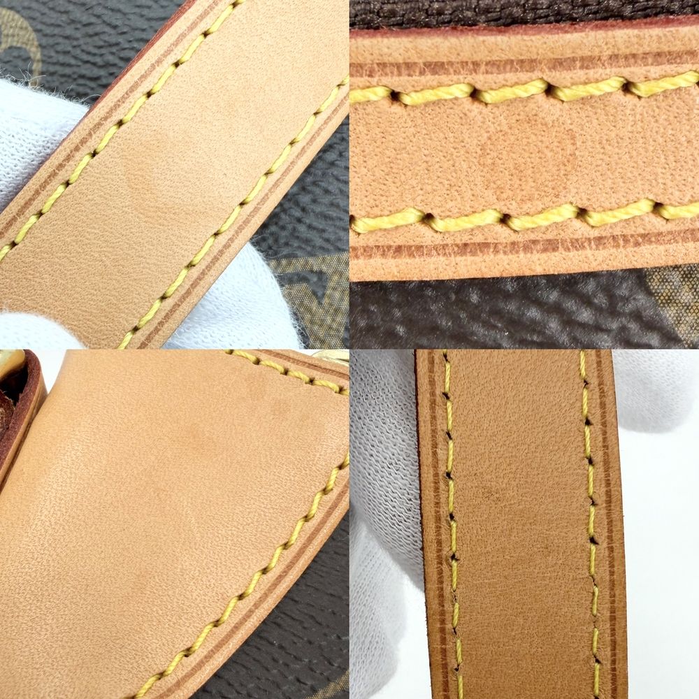 Louis Vuitton Shoulder Bag Odeon PM Crossbody Monogram Canvas Brown Gold — view 7