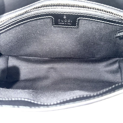 Gucci Shoulder Bag GG Marmont Quilted Crossbody Leather Black Silver — view 4