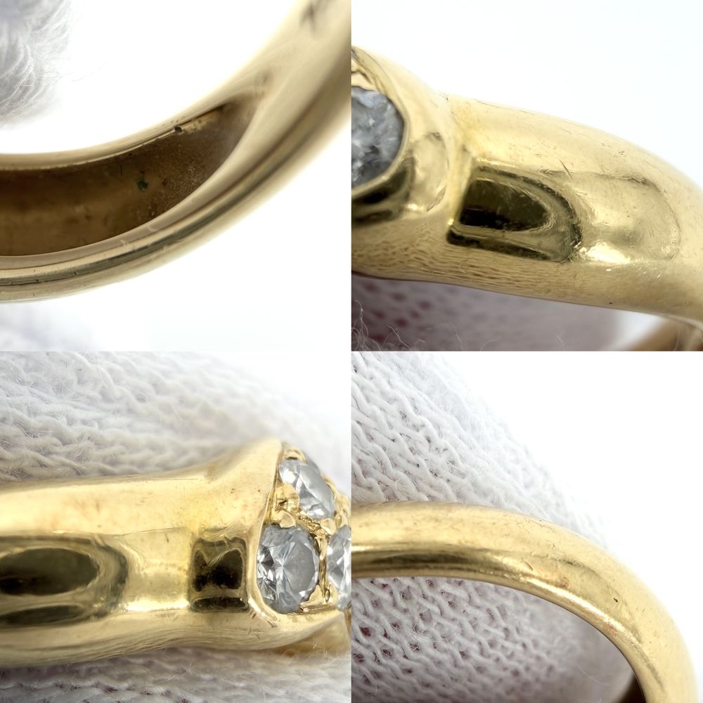 Tiffany & Co Ring Heart Friendship YG 18k Yellow Gold Diamond — view 5
