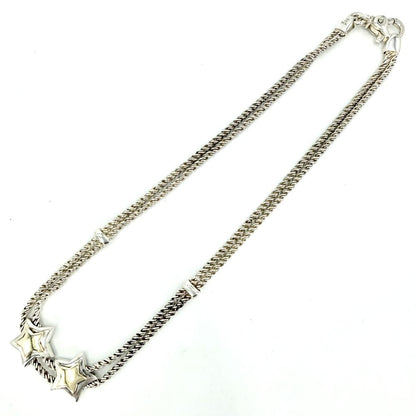 Tiffany & Co Necklace Double Fusta Rope YG Silver Yellow Gold — view 5