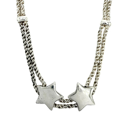 Tiffany & Co Necklace Double Fusta Rope YG Silver Yellow Gold — view 2