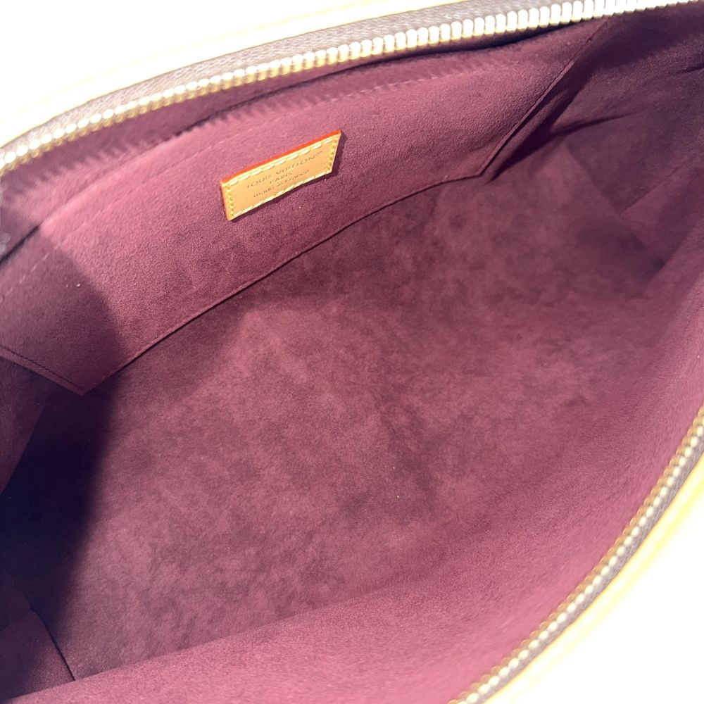 Louis Vuitton Shoulder Bag Carryall East West Crossbody Monogram Canvas Brown — view 4