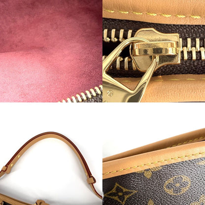 Louis Vuitton Shoulder Bag Carryall East West Crossbody Monogram Canvas Brown — view 6