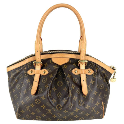 Louis Vuitton Monogram Tivoli GM Shoulder Bag Canvas Brown Gold — view 2
