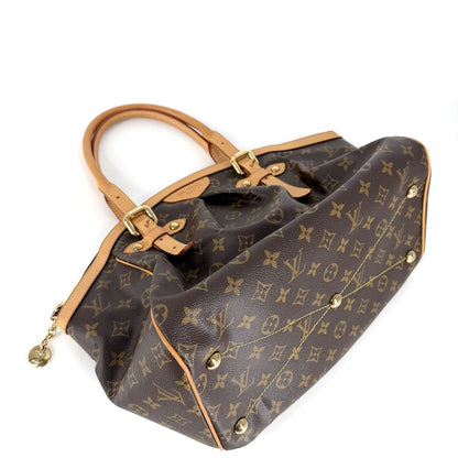 Louis Vuitton Monogram Tivoli GM Shoulder Bag Canvas Brown Gold — view 3