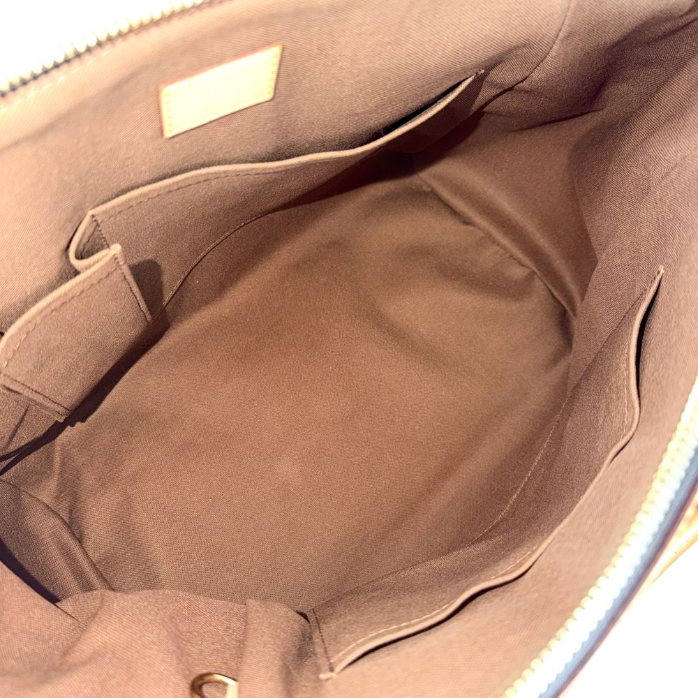 Louis Vuitton Monogram Tivoli GM Shoulder Bag Canvas Brown Gold — view 4