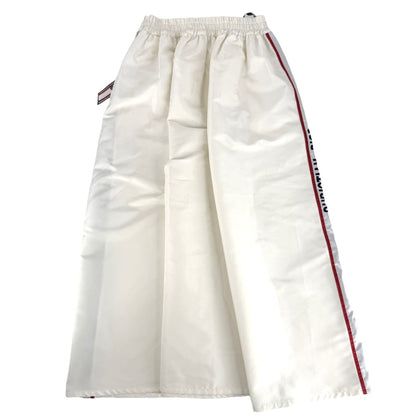 Dior Skirt Logo Line Long White Polyester Spring Summer 34 — view 2