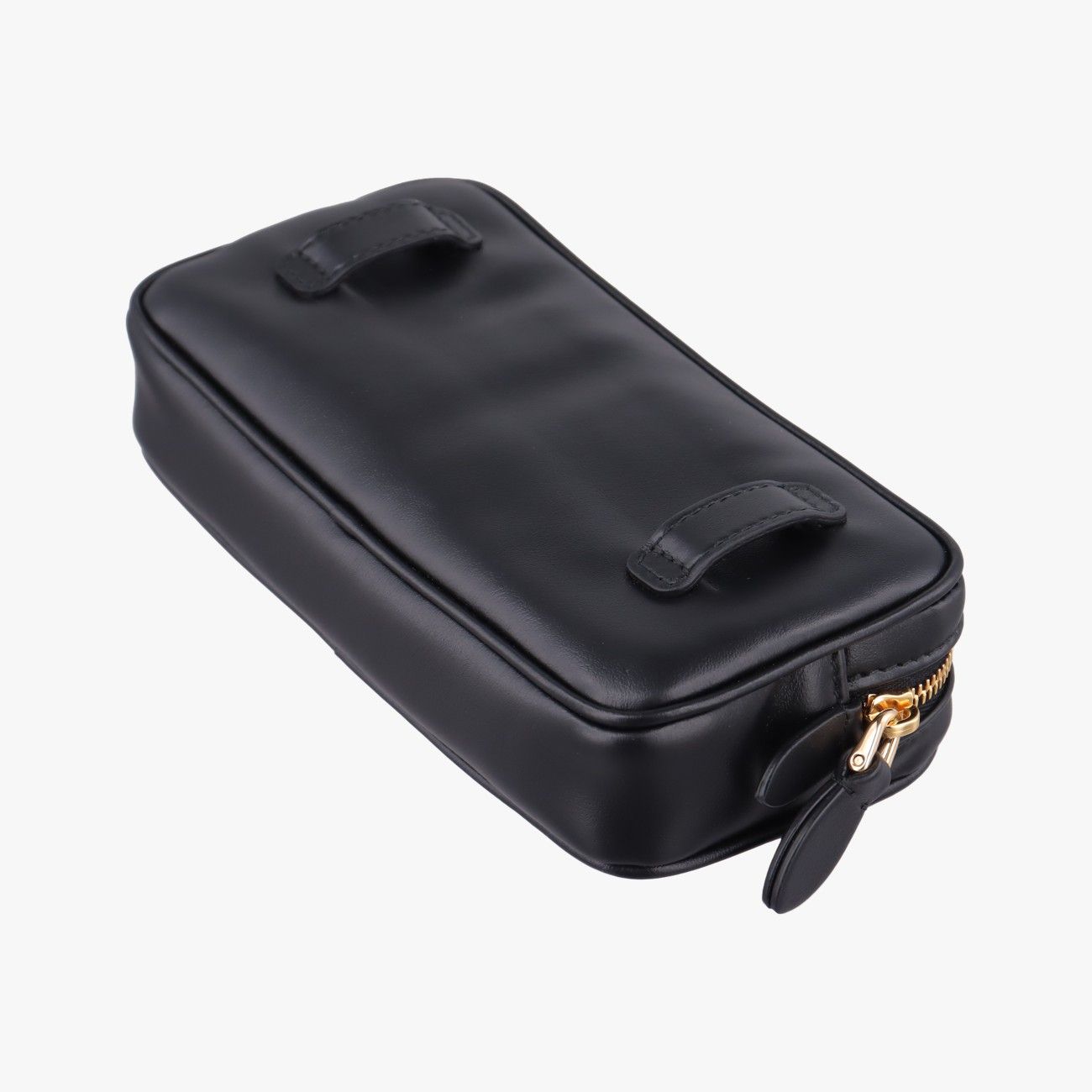 Miu Miu Logo Belt Black Leather — view 6