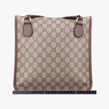 Gucci Neo Vintage GG Medium Messenger Beige Red Green Leather — view 2