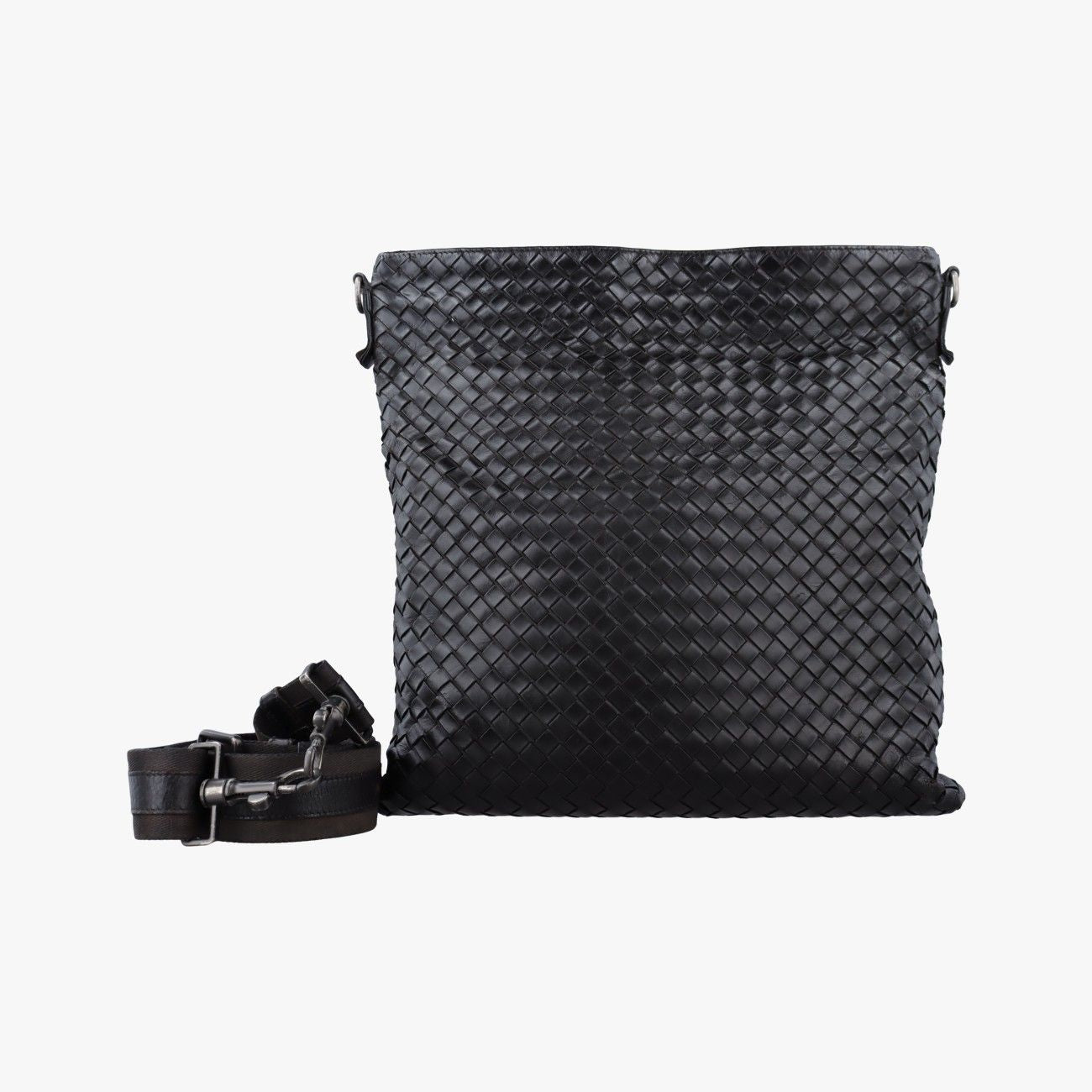 Bottega Veneta Intrecciato Black Lambskin
