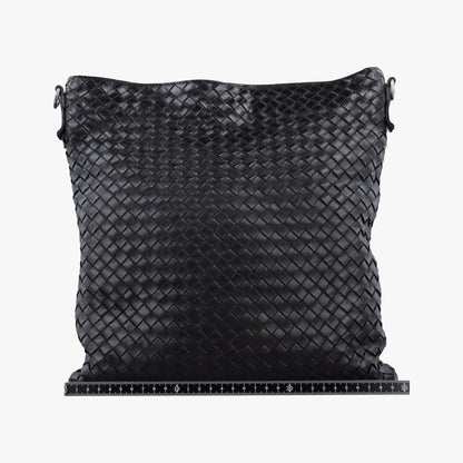 Bottega Veneta Intrecciato Black Lambskin — view 2