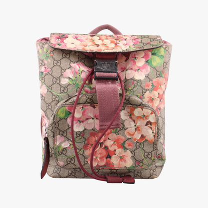 Gucci GG Blooms Beige Multicolor Backpack