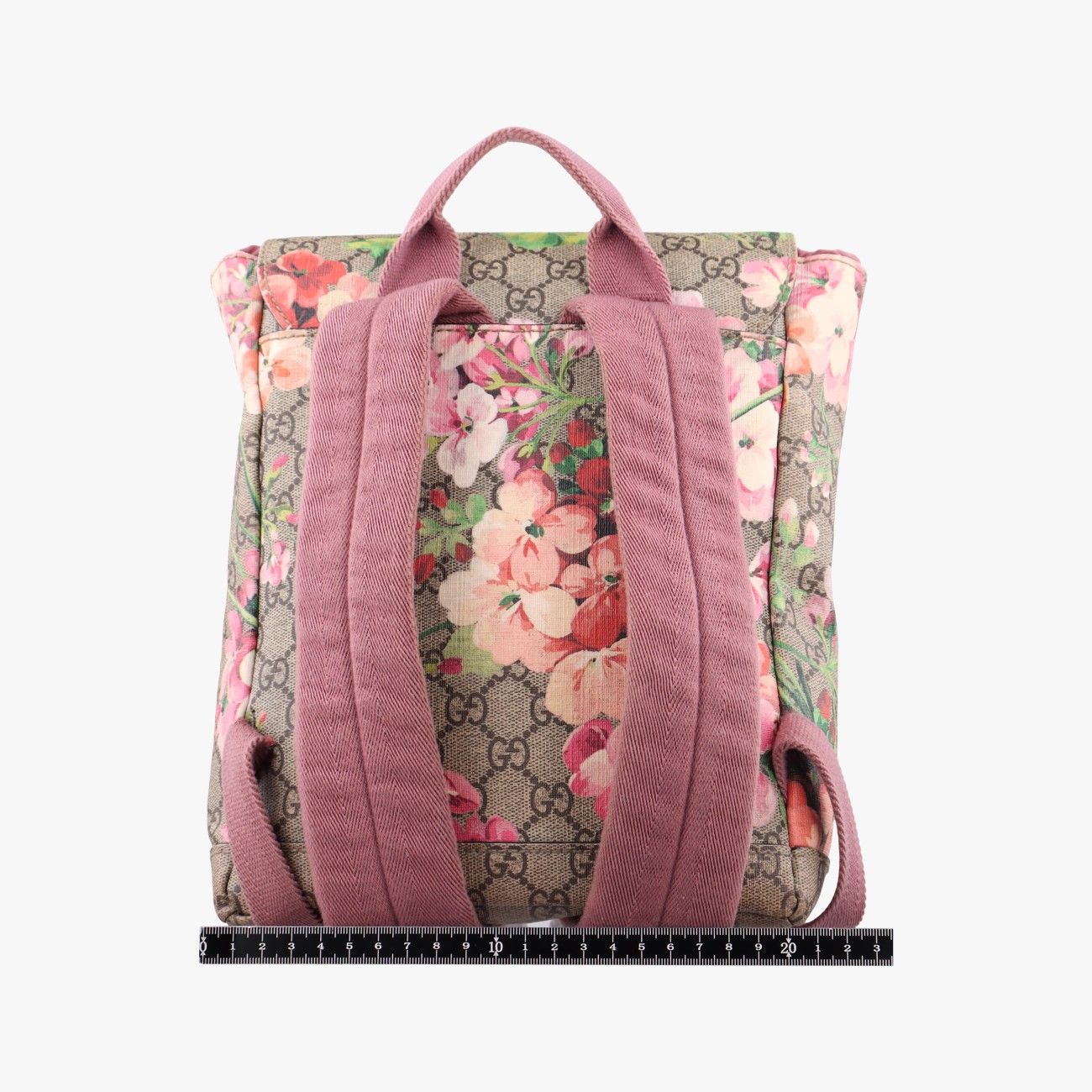 Gucci GG Blooms Beige Multicolor Backpack — view 2