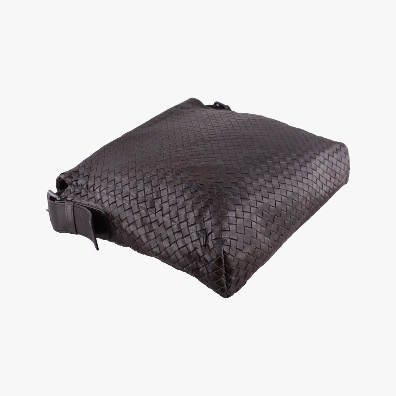 Bottega Veneta Intrecciato Brown Lambskin — view 7