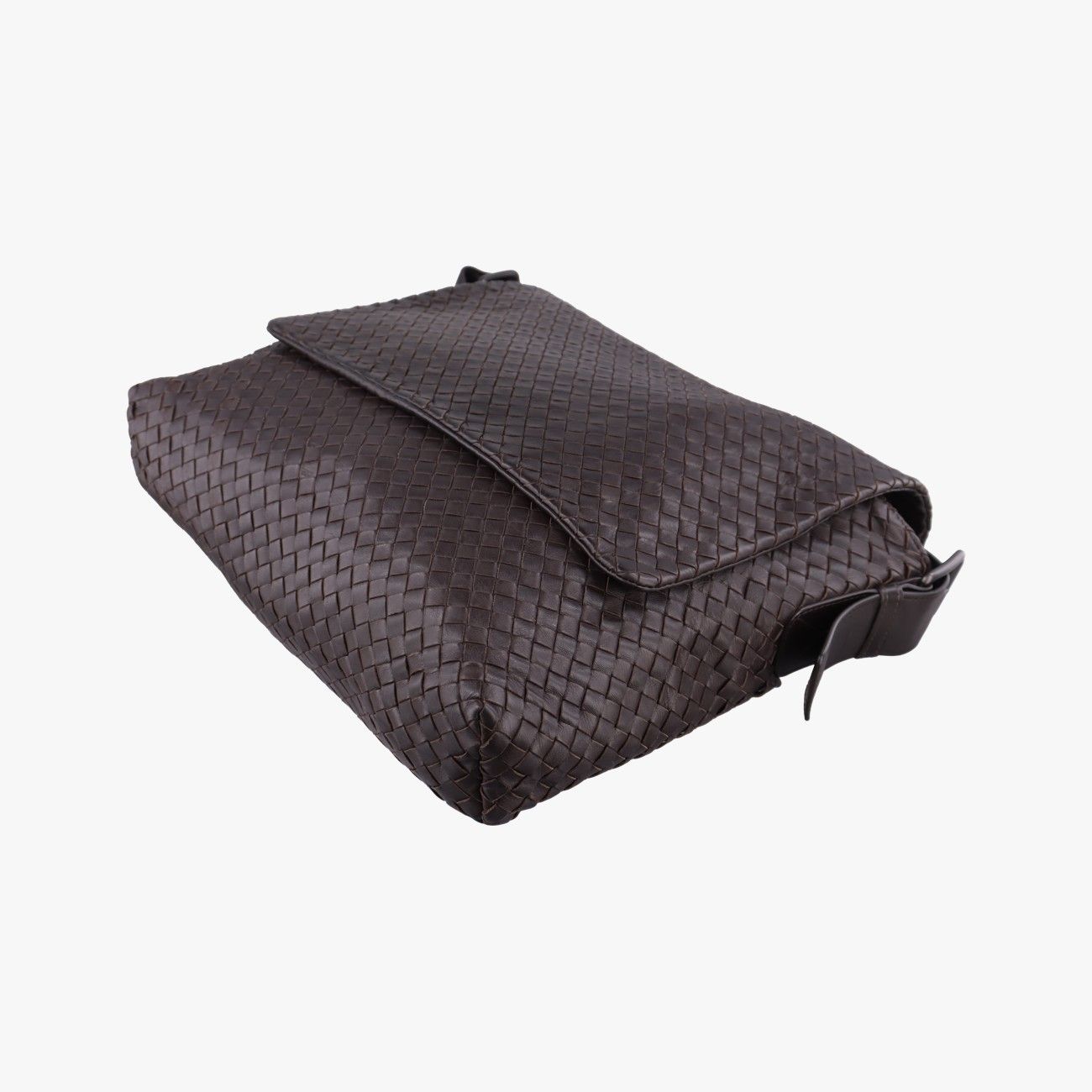 Bottega Veneta Intrecciato Brown Lambskin — view 4