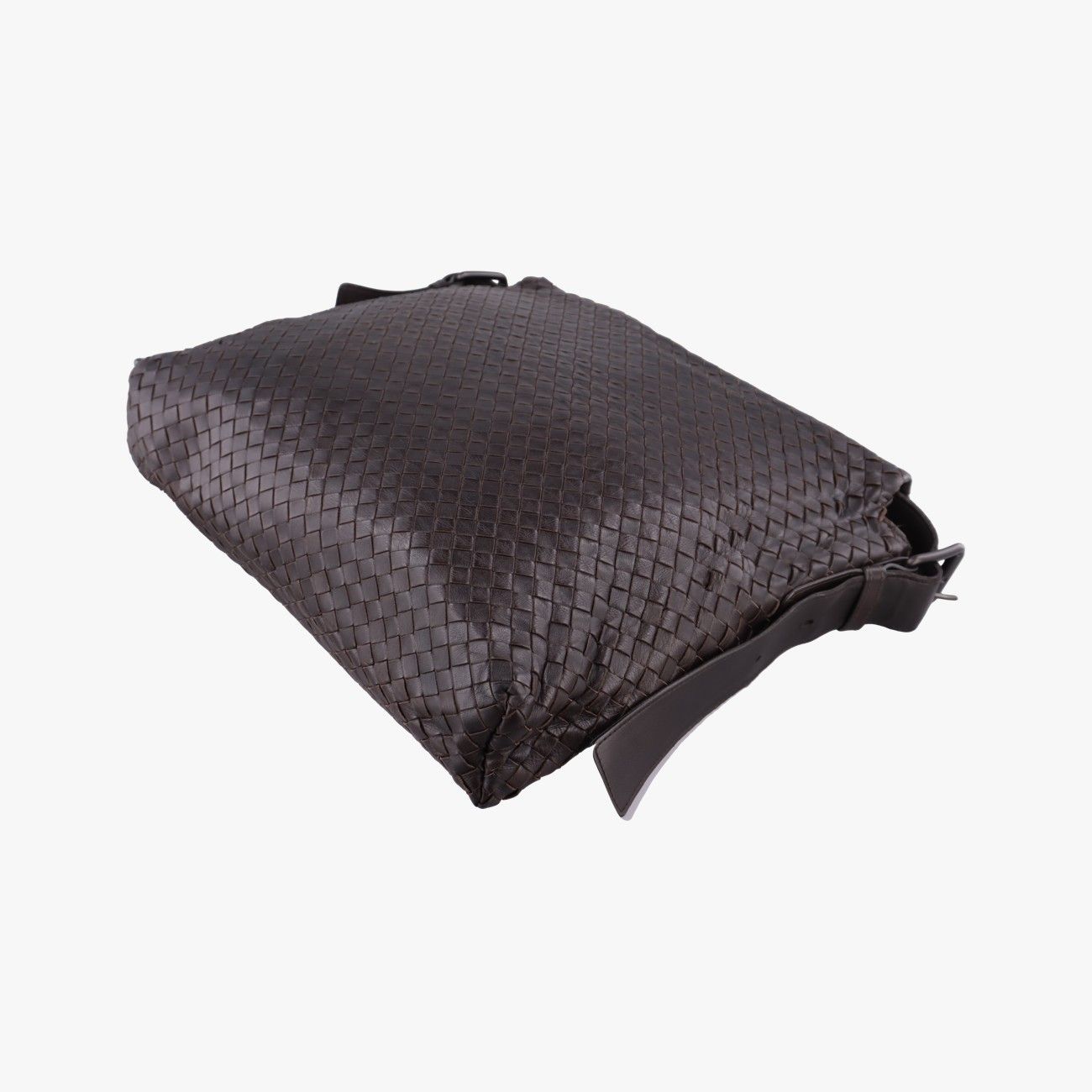 Bottega Veneta Intrecciato Brown Lambskin — view 6