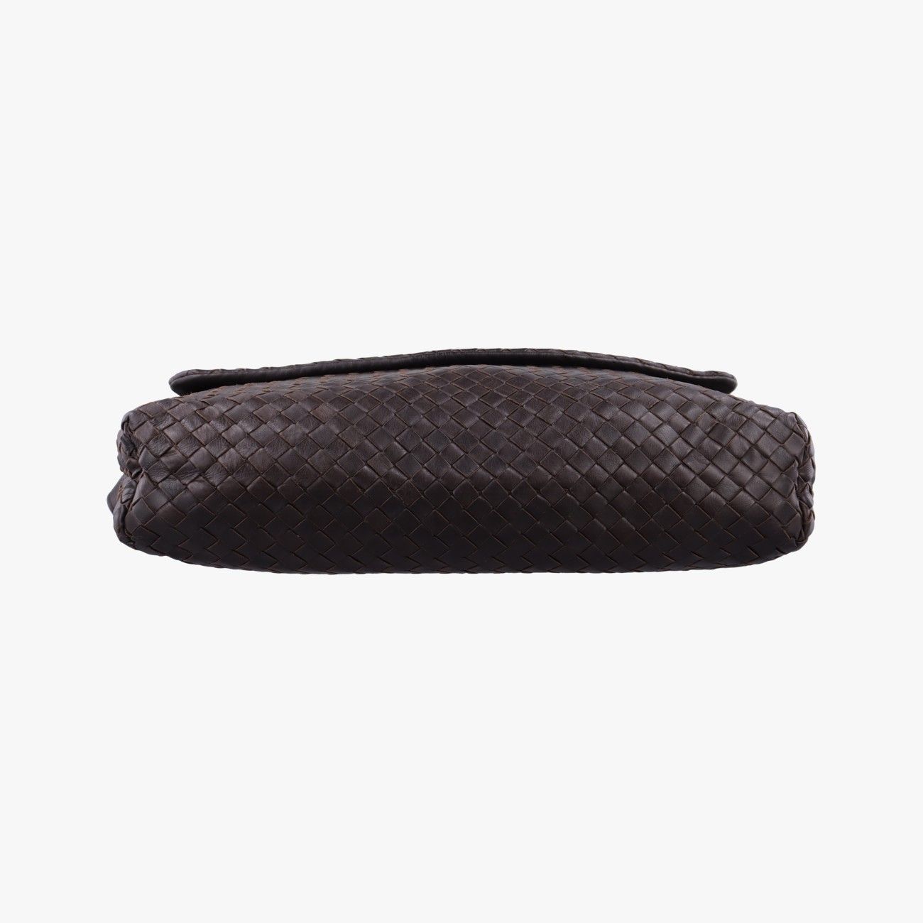 Bottega Veneta Intrecciato Brown Lambskin — view 3