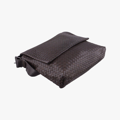 Bottega Veneta Intrecciato Brown Lambskin — view 5