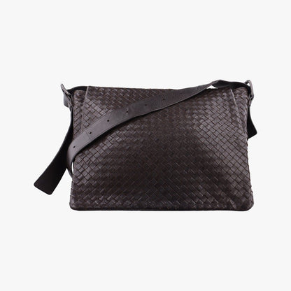 Bottega Veneta Intrecciato Brown Lambskin