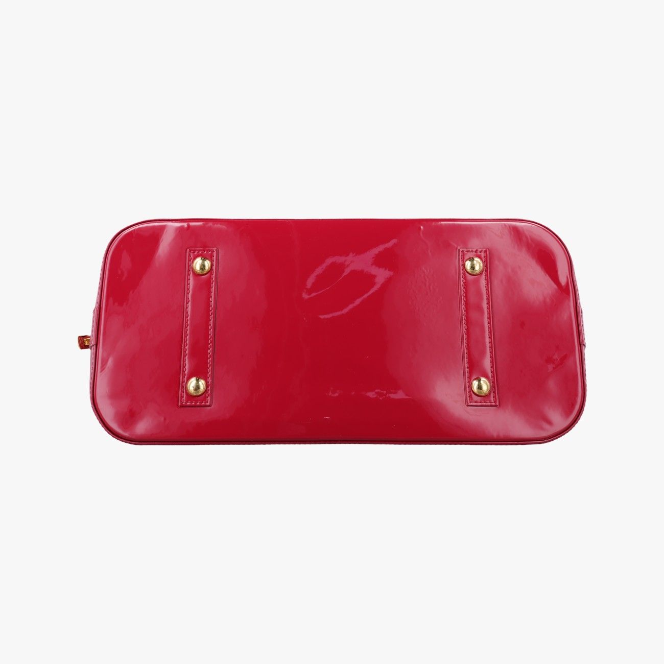 Louis Vuitton Alma GM Pomme D'amour Vernis Handbag — view 3