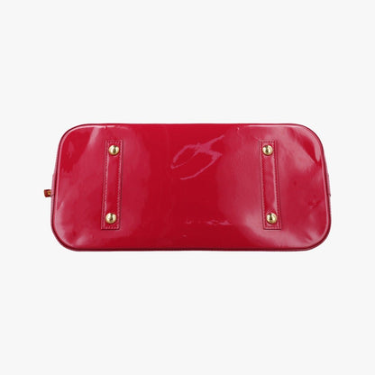 Louis Vuitton Alma GM Pomme D'amour Vernis Handbag — view 3