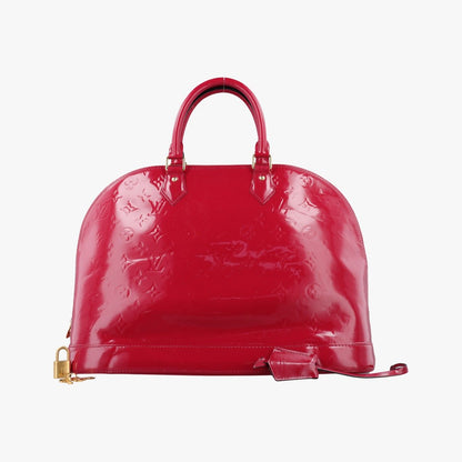 Louis Vuitton Alma GM Pomme D'amour Vernis Handbag