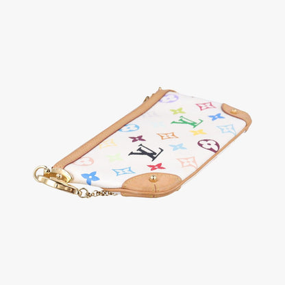Louis Vuitton Pochette Mirror MM Blanc Monogram Multicolor — view 7