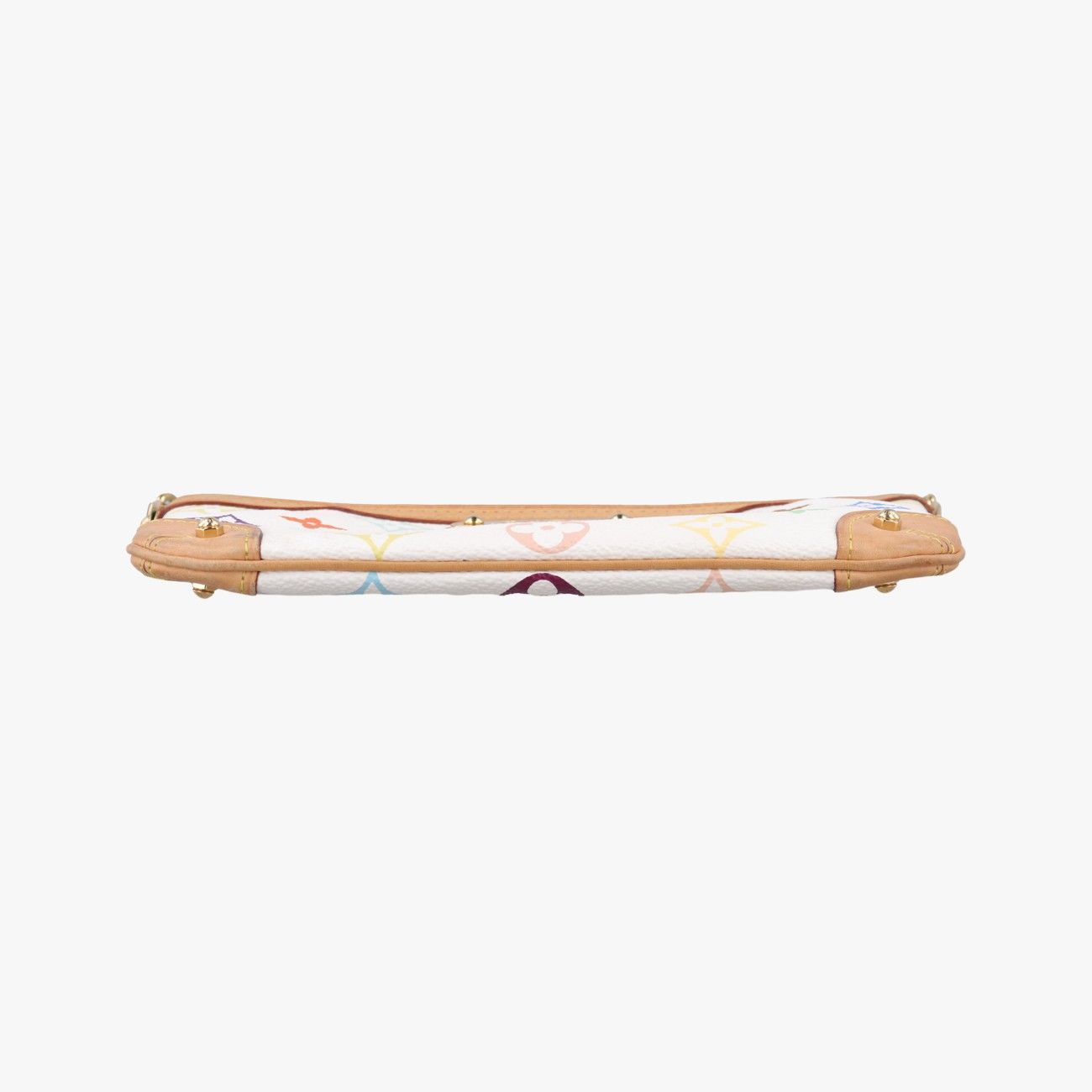 Louis Vuitton Pochette Mirror MM Blanc Monogram Multicolor — view 3